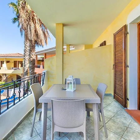 Isa-apartments With Air Conditioning And Outdoor Private Space In With Swimming-pool In Palau, Only 150 Meters From The Sea