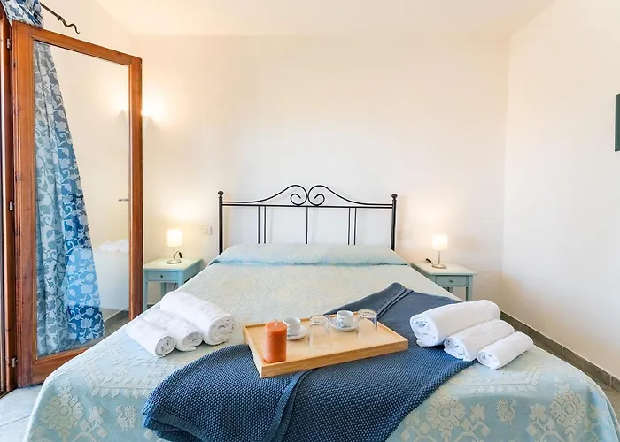 Isa-apartments With Air Conditioning And Outdoor Private Space In With Swimming-pool In Palau, Only 150 Meters From The Sea
