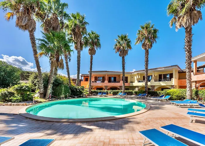 Isa-apartments With Air Conditioning And Outdoor Private Space In With Swimming-pool In Palau, Only 150 Meters From The Sea